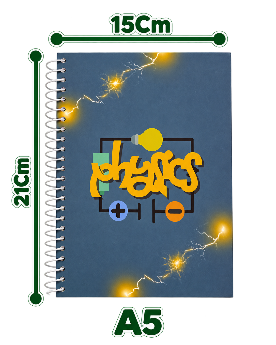 (100ورقة - A5) PHYSICS NOTEBOOK
