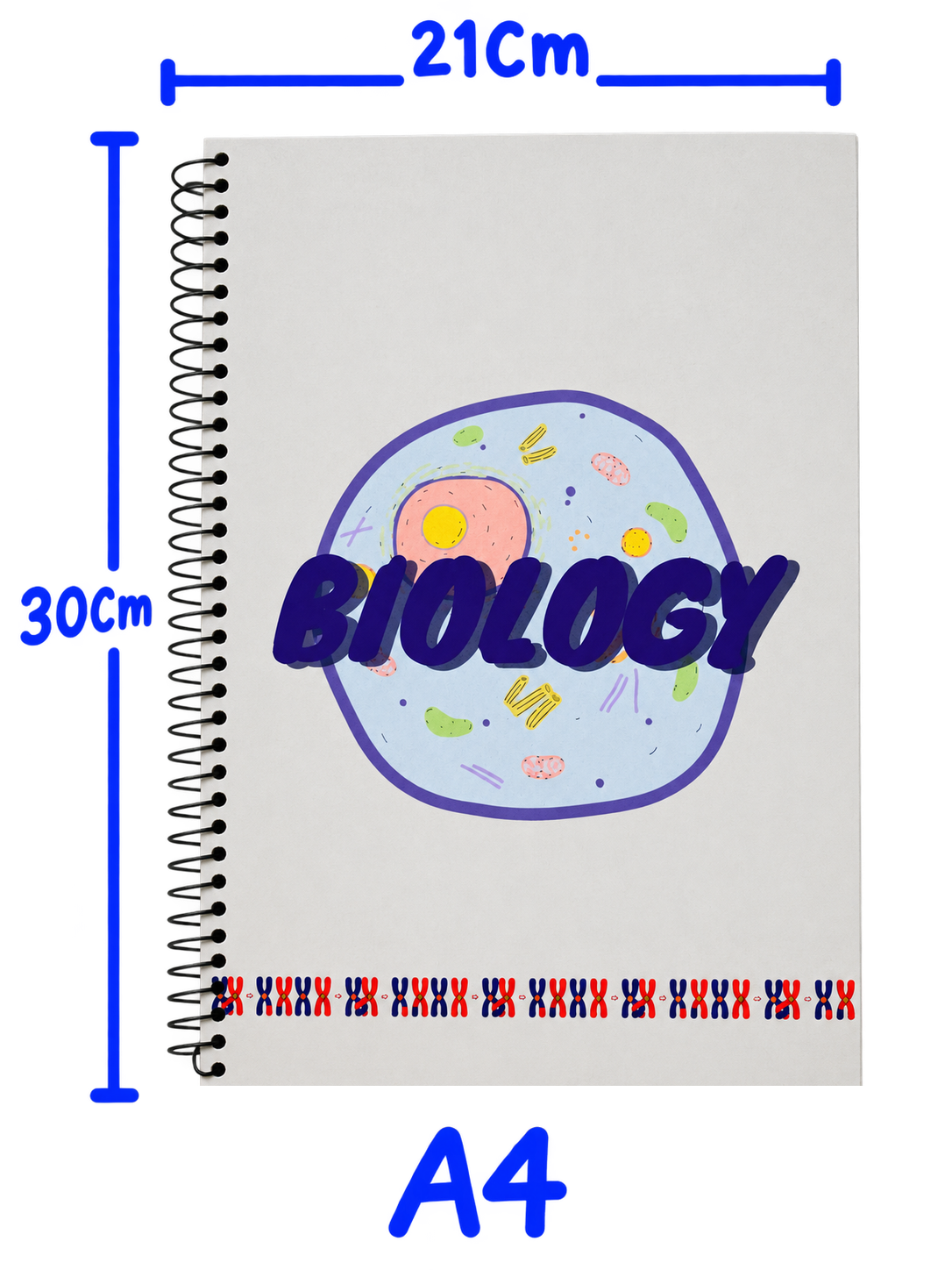 (100ورقة - A4) BIOLOGY NOTEBOOK