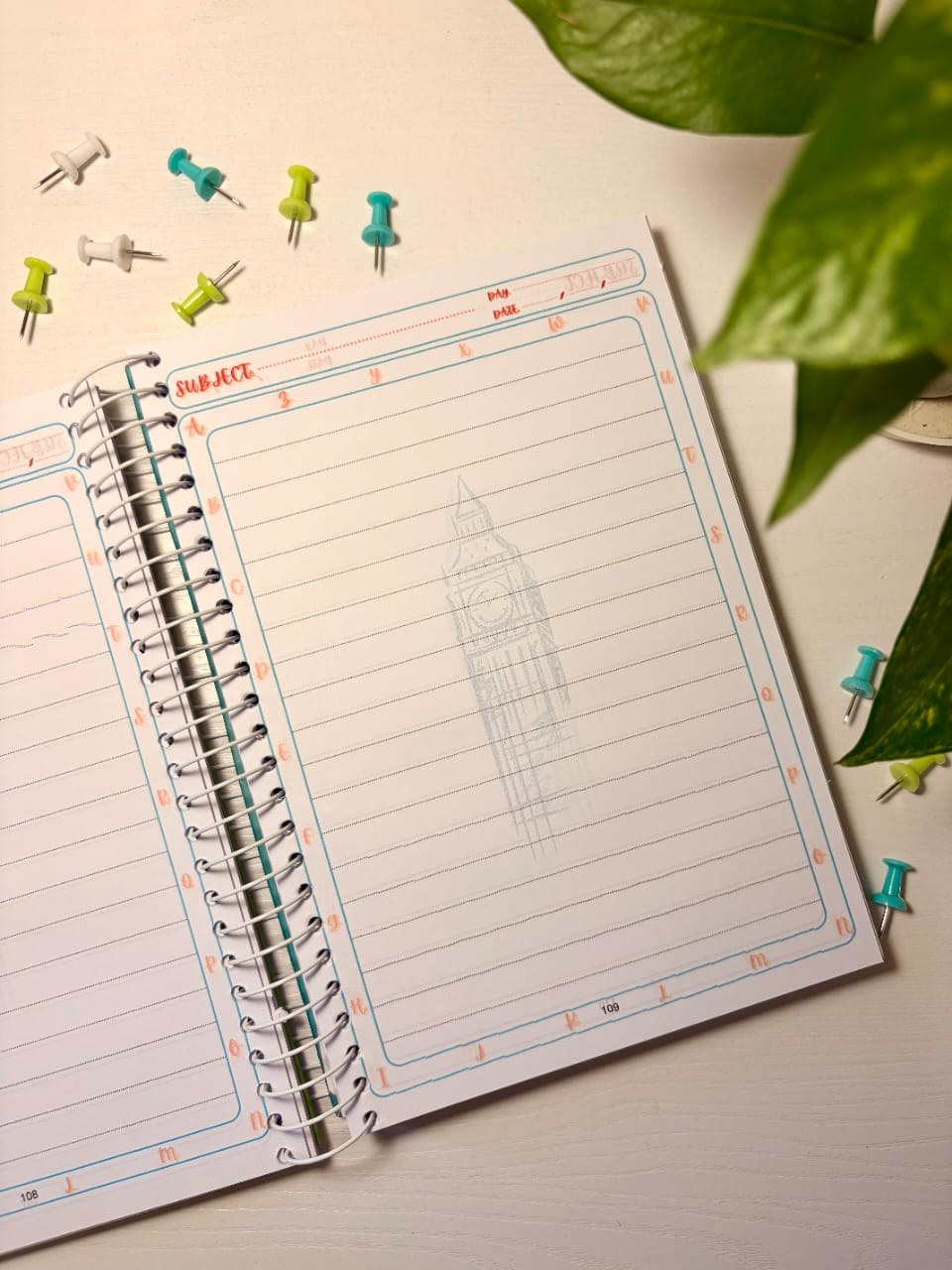 (150ورقة - A5) ENGLISH NOTEBOOK — صورة 3