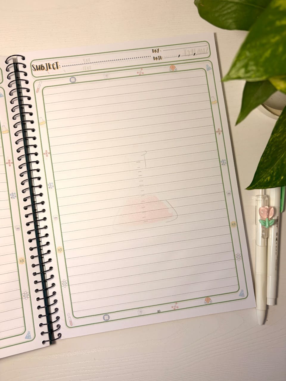 (100ورقة - A5) GHEMISTRY NOTEBOOK — صورة 3
