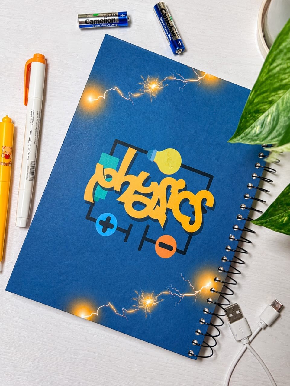 (100ورقة - A5) PHYSICS NOTEBOOK — صورة 2