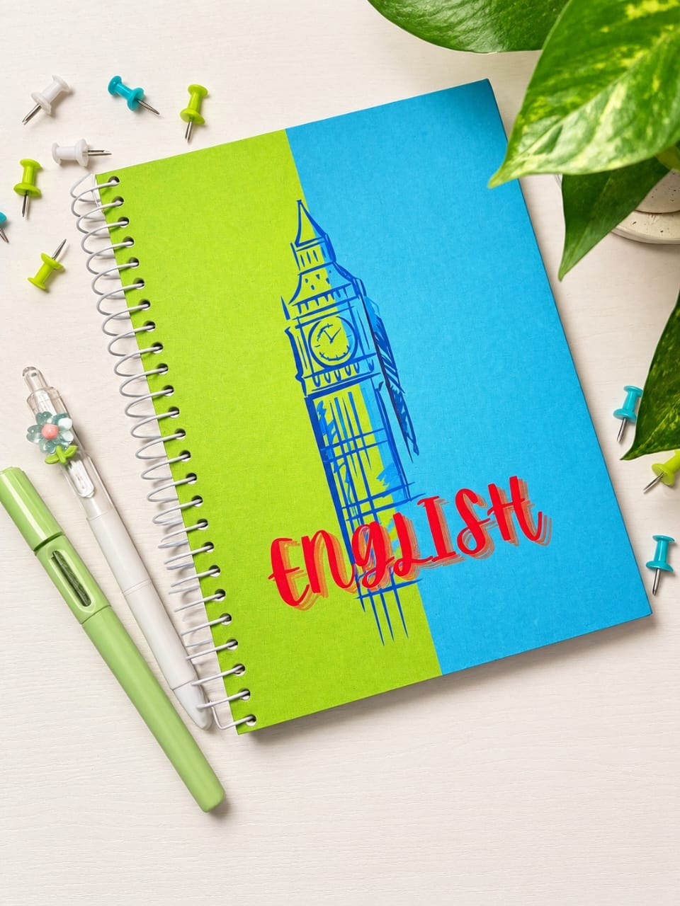 (100ورقة - A5) ENGLISH NOTEBOOK — صورة 2