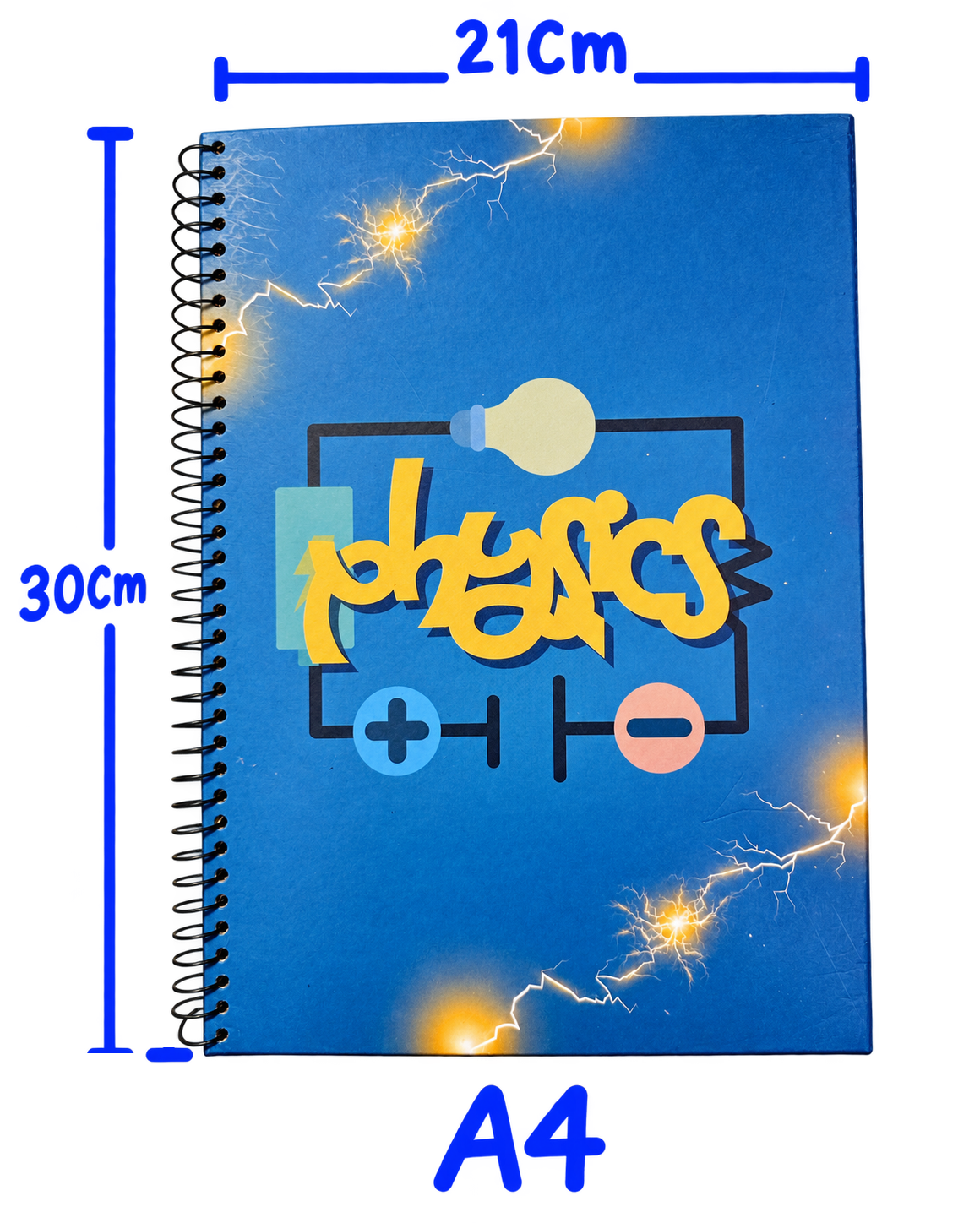 (100ورقة - A4) PHYSICS NOTEBOOK