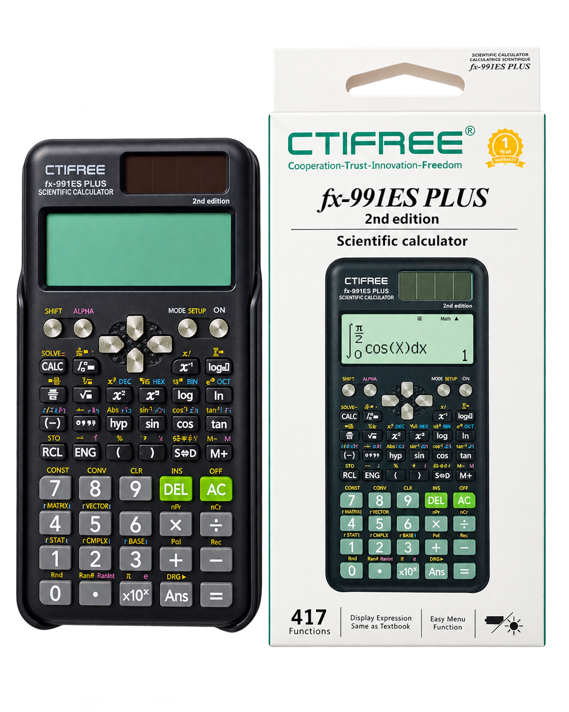 CTIFREE FX-991ES PLUS